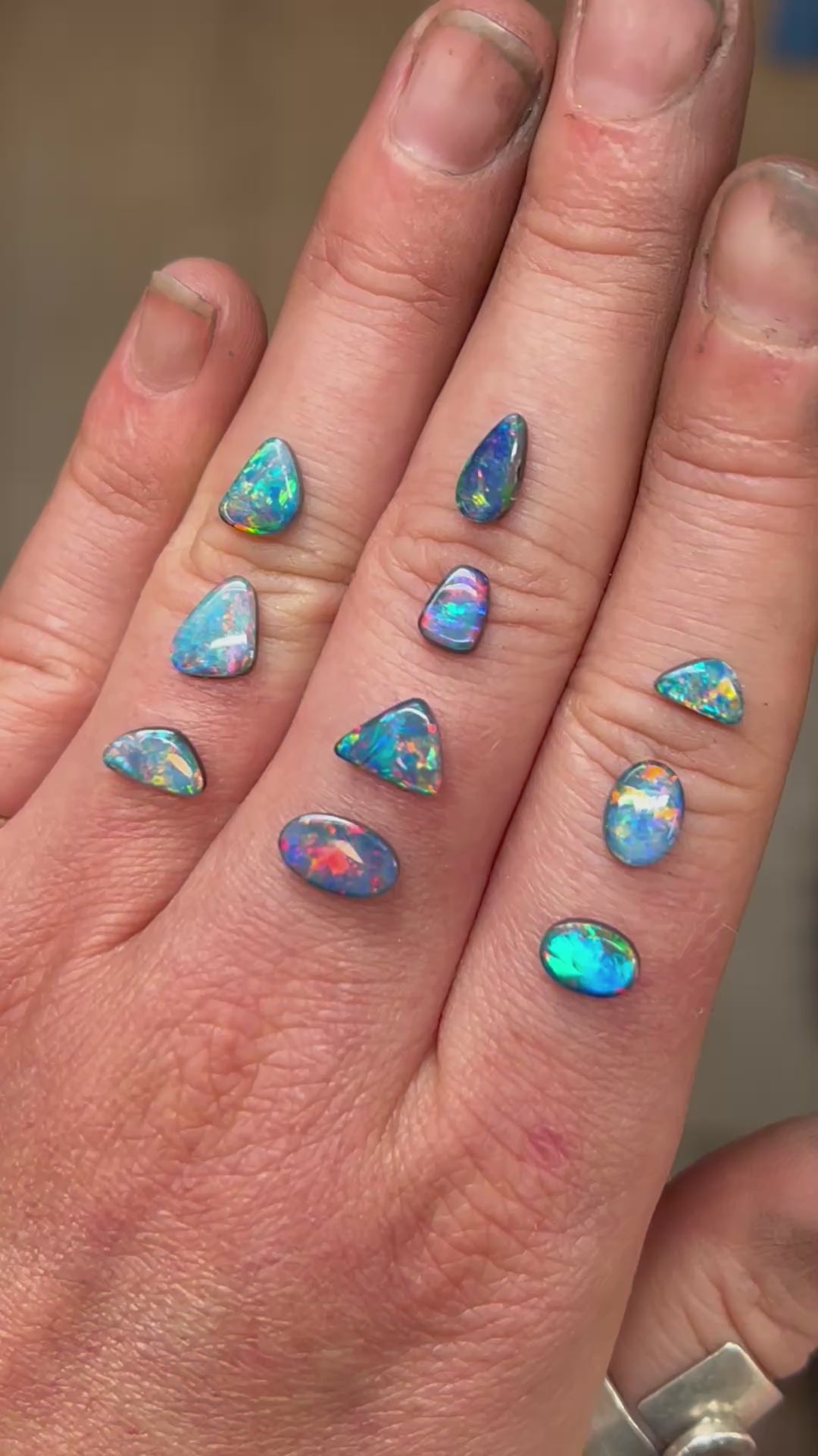 Custom Australian Opal Doublet